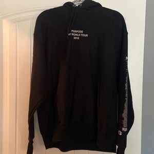 CHAMPION LIMITED EDITION JUSTIN BIEBER PURPOSE TOUR HOODIE